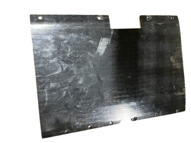 J03030504 -- UHMW Poly Skid Plates L2 Shoe 23.5''